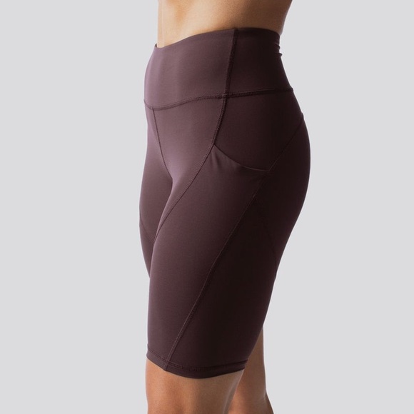 Born Primitive Cadence bike short 8” Sz S nwt deep plum - Picture 5 of 5